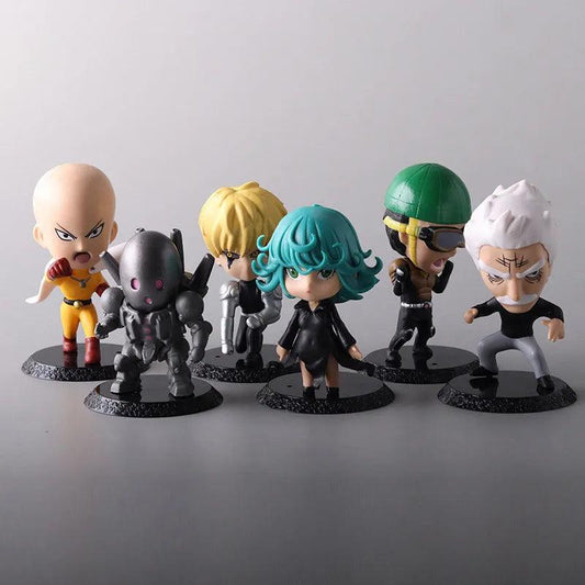  One Punch Man Figure Set | 6Pcs 8 cm | Toylandeu™ 