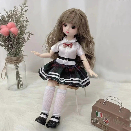  One Sixth BJD Doll Movable Joints With Fashionable Clothes -  ToylandEU™