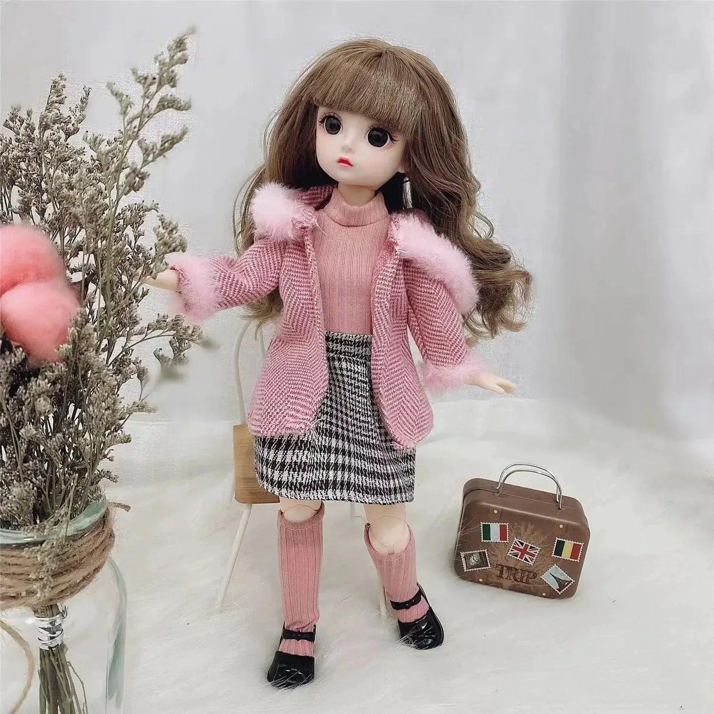  One Sixth BJD Doll Movable Joints With Fashionable Clothes -  ToylandEU™