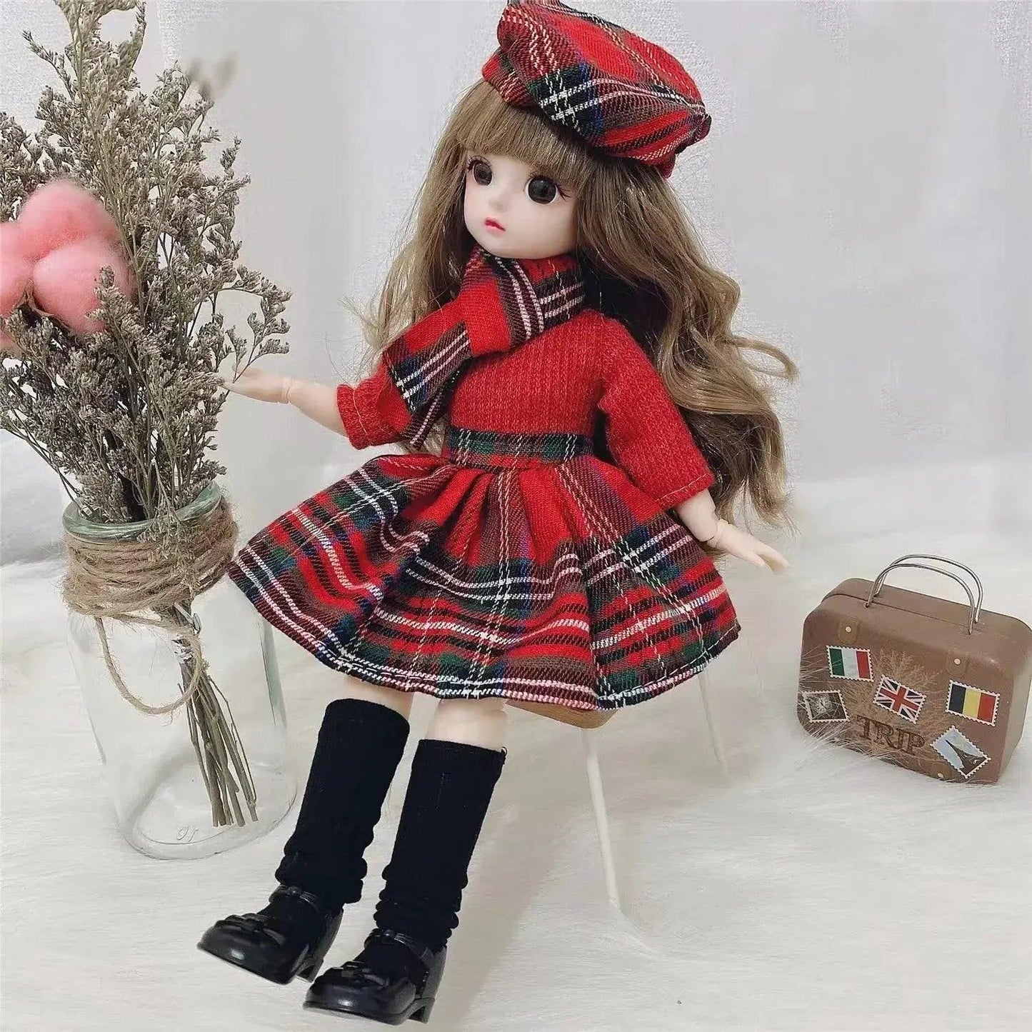 One Sixth BJD Doll Movable Joints With Fashionable Clothes -  ToylandEU™