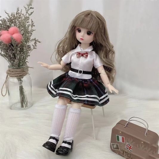 One Sixth BJD Doll With Movable Joints And Fashionable Clothes - ToylandEU