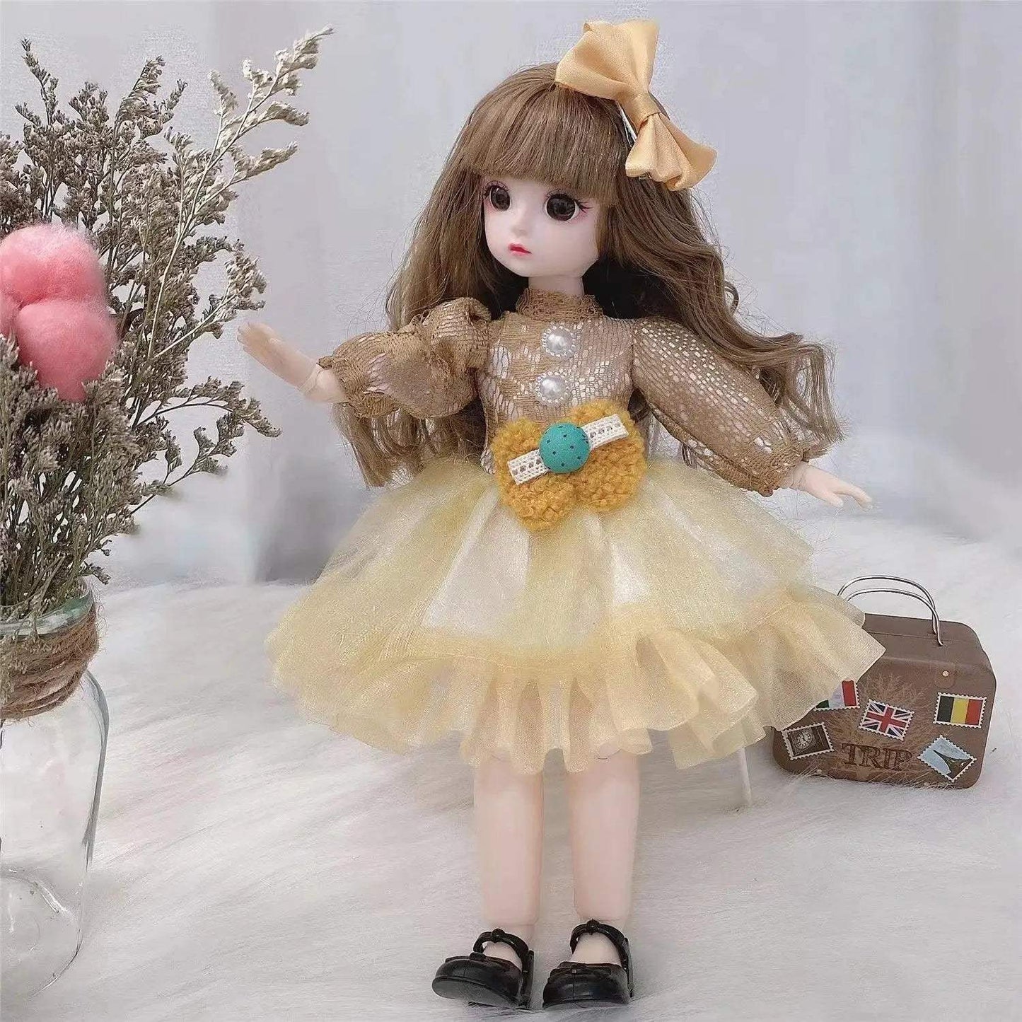One Sixth BJD Doll With Movable Joints And Fashionable Clothes - ToylandEU