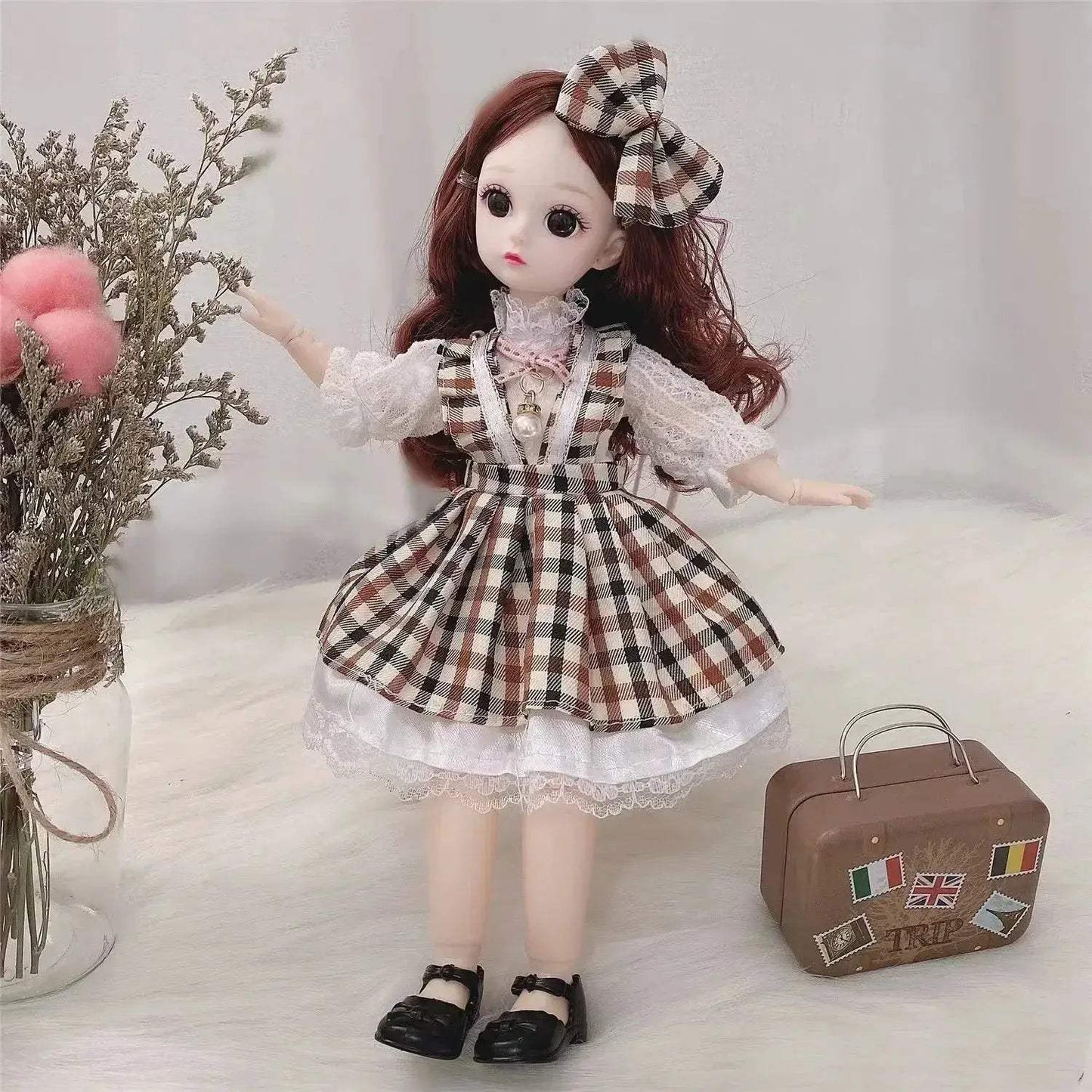 One Sixth BJD Doll With Movable Joints And Fashionable Clothes - ToylandEU
