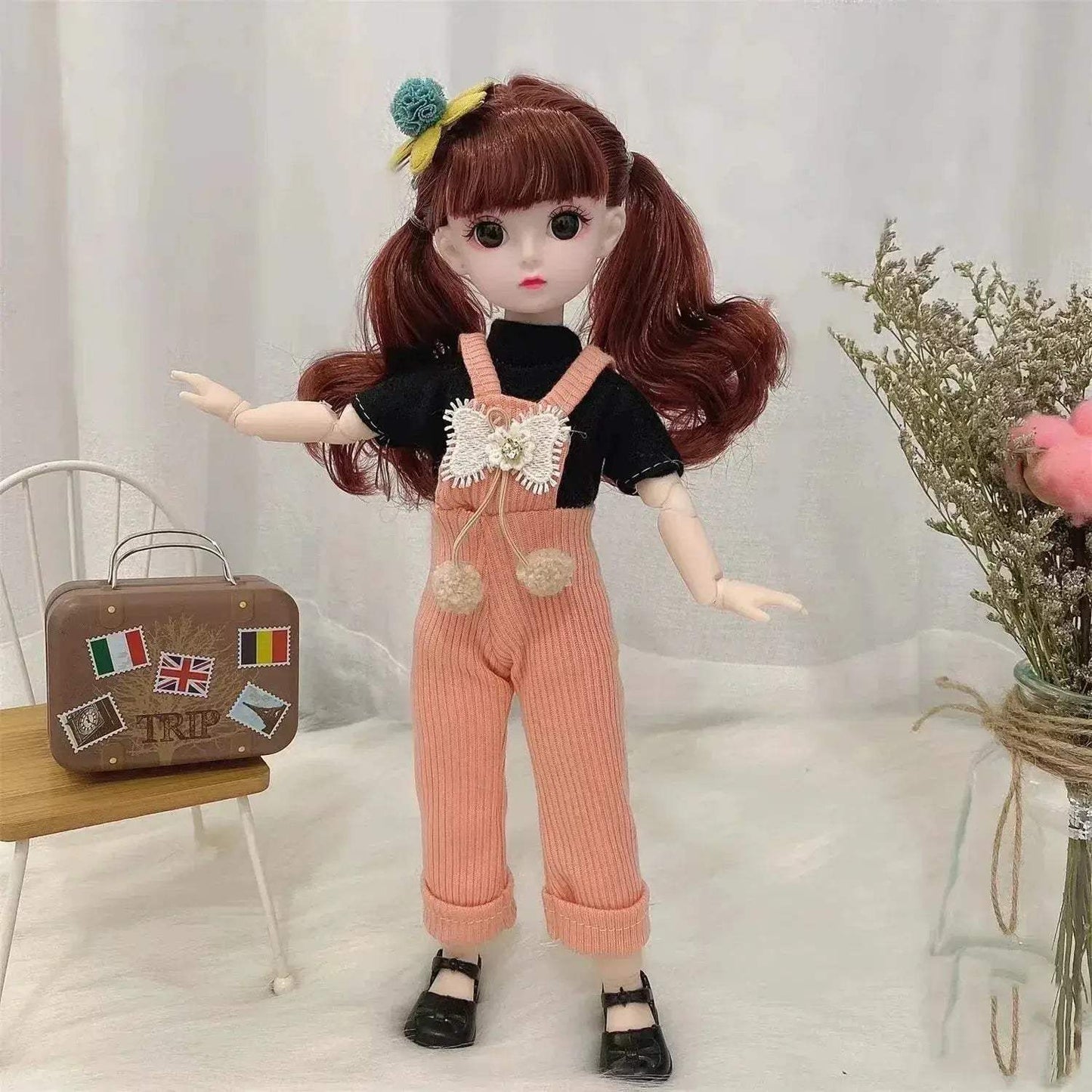One Sixth BJD Doll With Movable Joints And Fashionable Clothes - ToylandEU