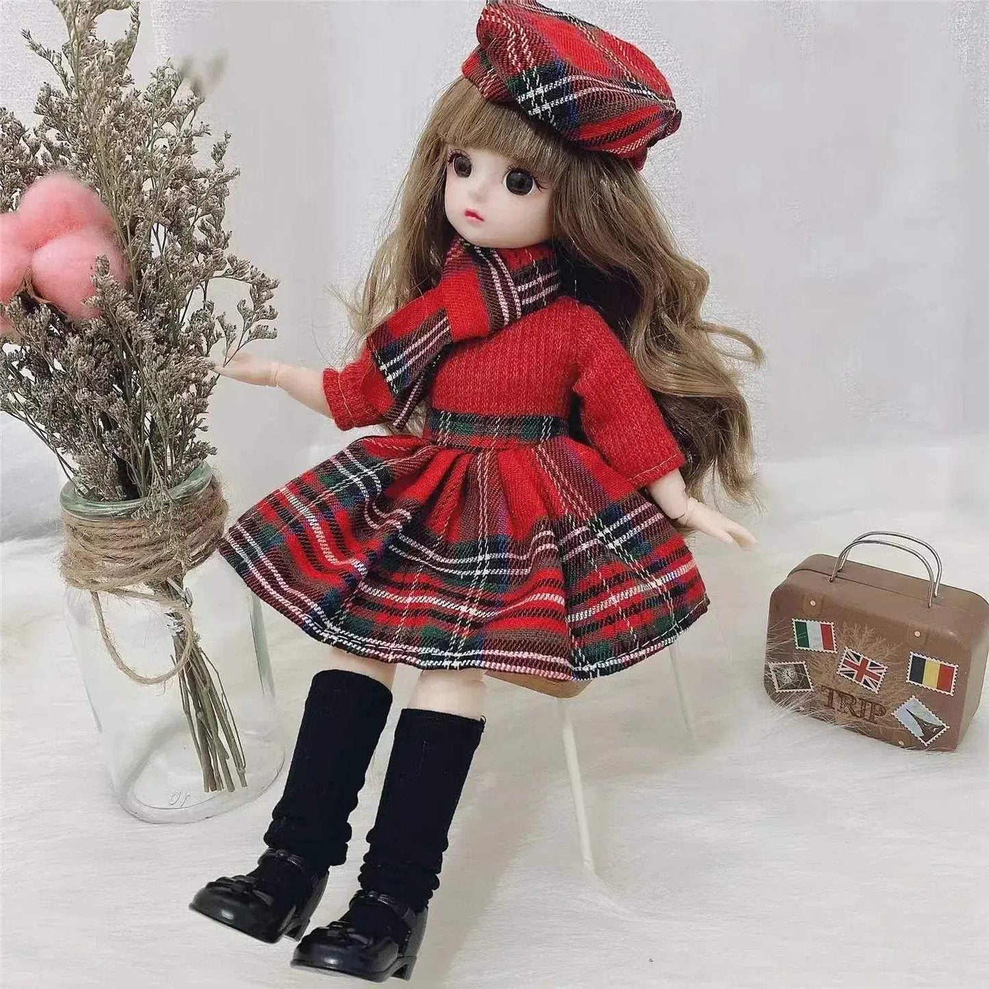 One Sixth BJD Doll With Movable Joints And Fashionable Clothes - ToylandEU