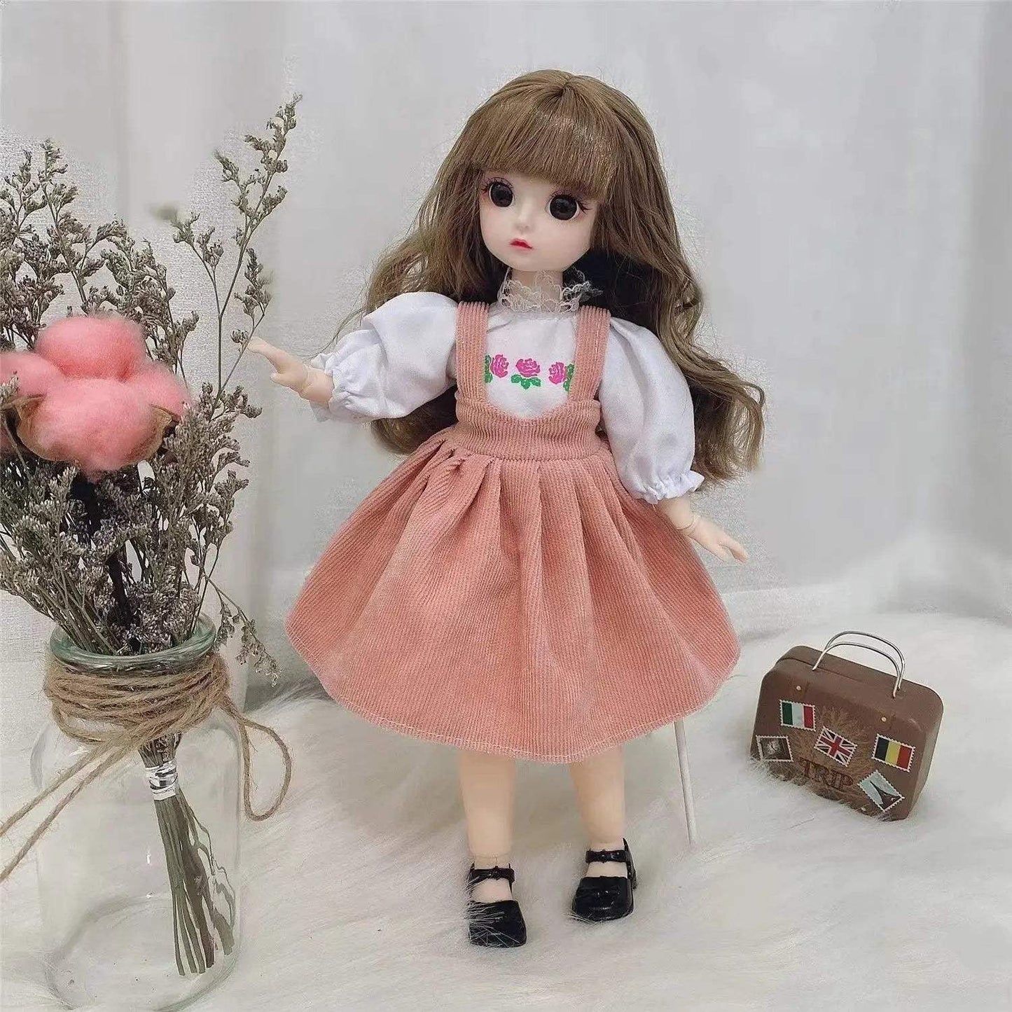 One Sixth BJD Doll With Movable Joints And Fashionable Clothes - ToylandEU