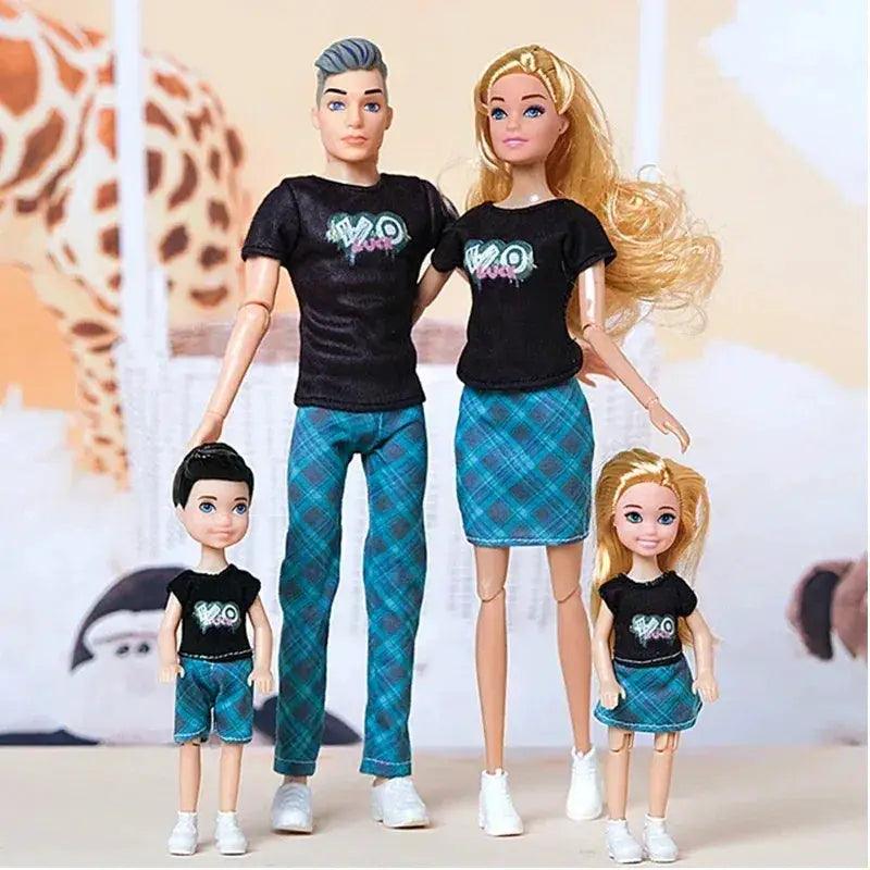  One Sixth BJD Family Dolls With Parents Pack -  ToylandEU™
