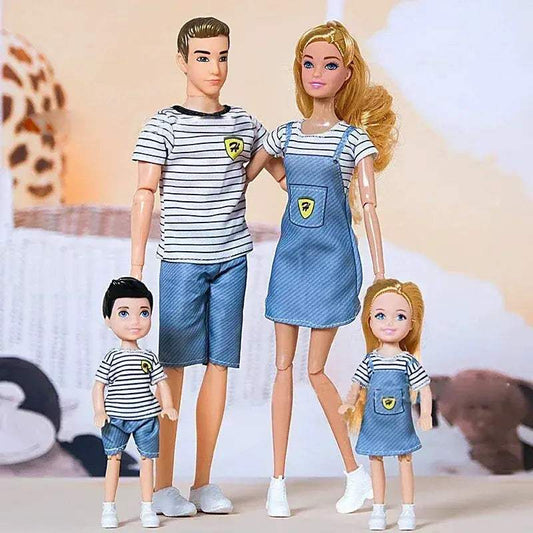  One Sixth BJD Family Dolls With Parents Pack -  ToylandEU™