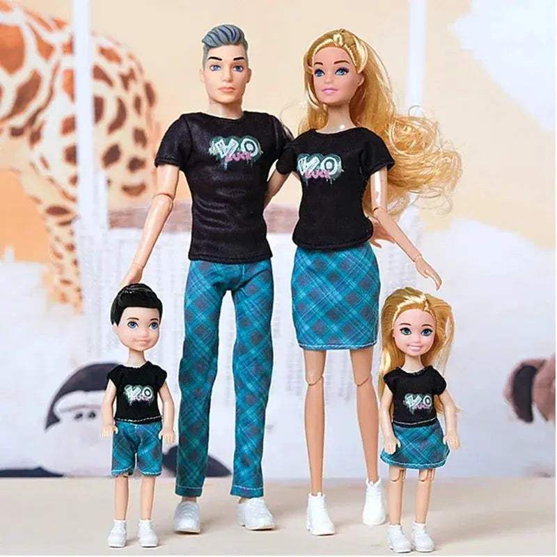  One Sixth BJD Family Dolls With Parents Pack -  ToylandEU™