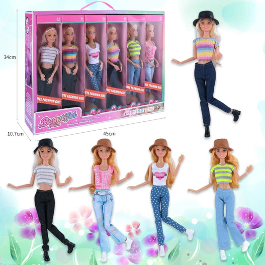 One Sixth Scale Barbie Doll 30Cm With Princess Party Dress - ToylandEU