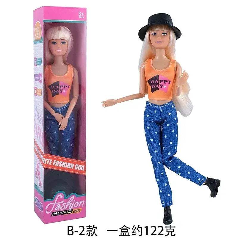 One Sixth Scale Barbie Doll 30Cm With Princess Party Dress - ToylandEU