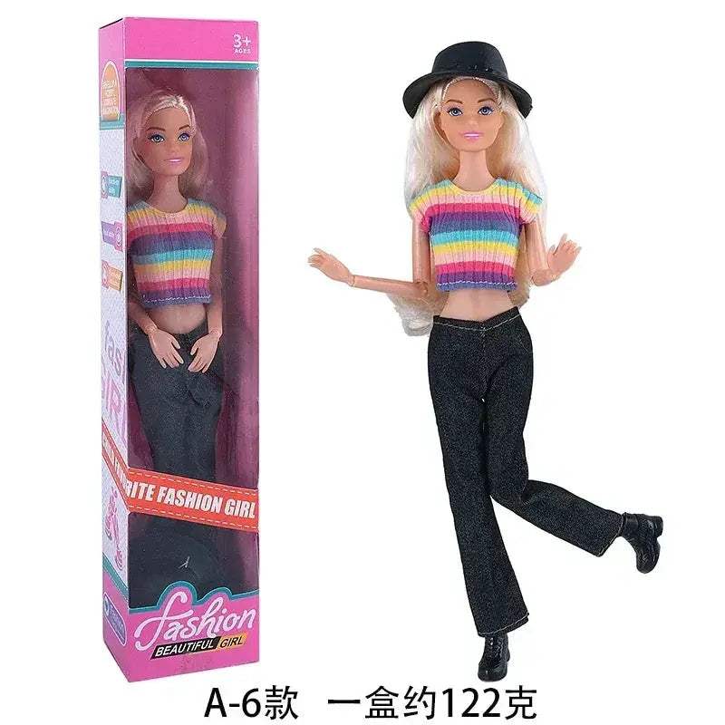 One Sixth Scale Barbie Doll 30Cm With Princess Party Dress - ToylandEU