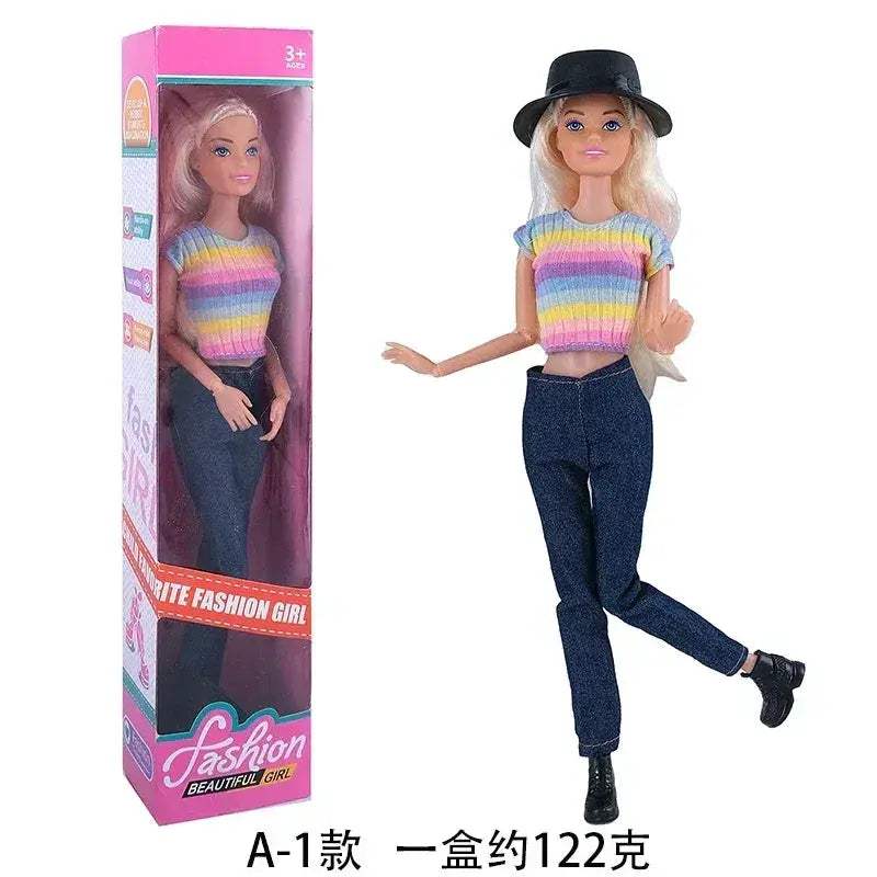 One Sixth Scale Barbie Doll 30Cm With Princess Party Dress - ToylandEU