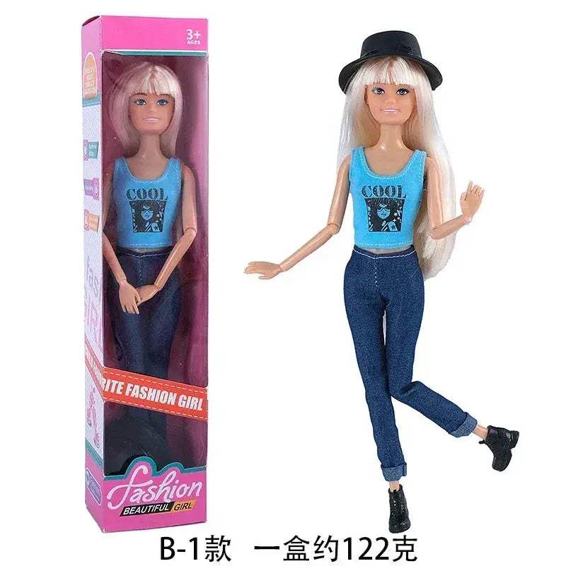 One Sixth Scale Barbie Doll 30Cm With Princess Party Dress - ToylandEU