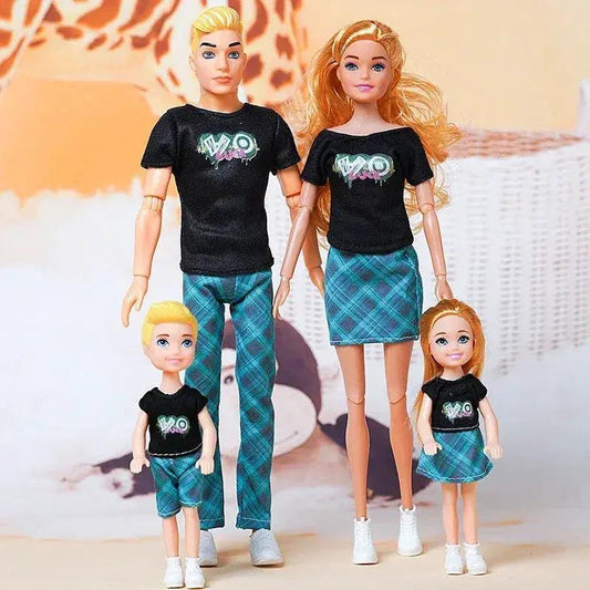  One Sixth Scale Movable Family Dolls Limited 30cm -  ToylandEU™