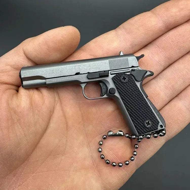 One To Three Scale 1911 Detachable Tactical Metal Pistol Keychain - ToylandEU