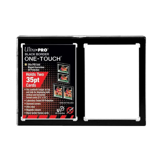  One Touch UV 2 Card Holder With Magnet Closure Black Border -  ToylandEU™