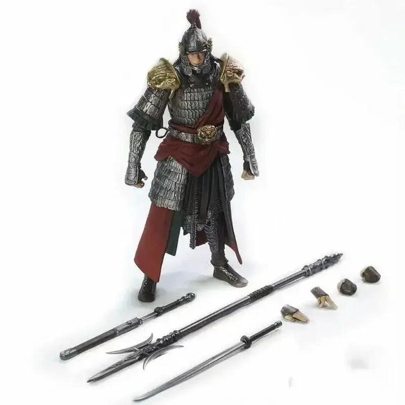  One Twelfth Scale Chinese Swordsman Figure Dual Armor -  ToylandEU™