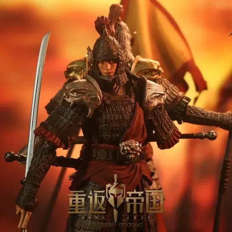 One Twelfth Scale Chinese Swordsman Figure With Dual Armor Options - ToylandEU