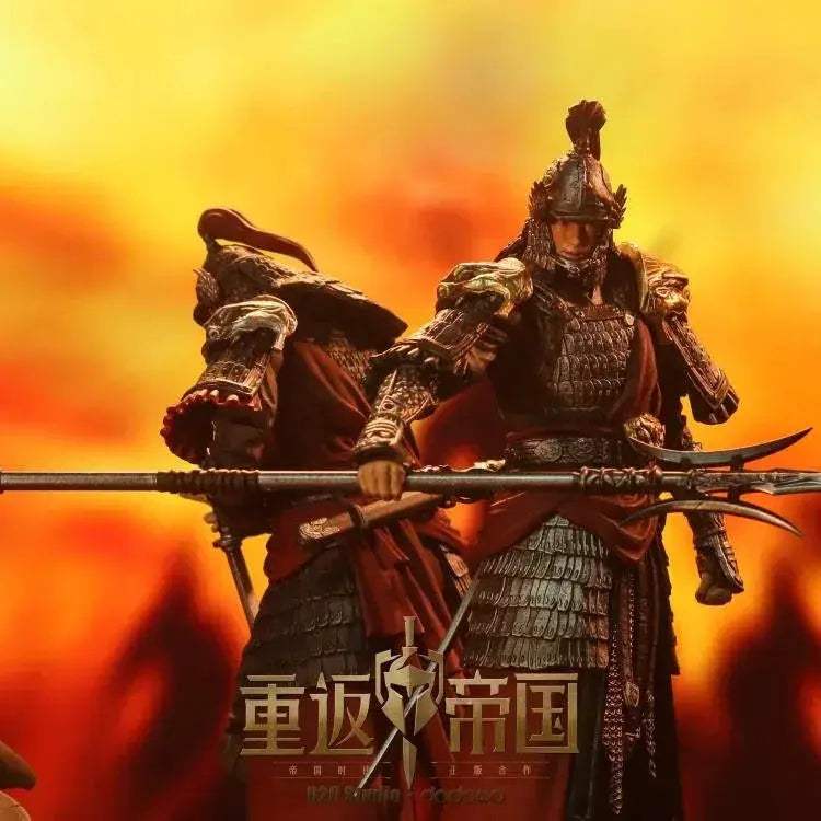 One Twelfth Scale Chinese Swordsman Figure With Dual Armor Options - ToylandEU