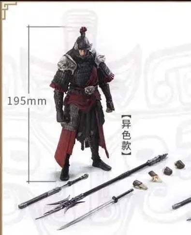 One Twelfth Scale Chinese Swordsman Figure With Dual Armor Options - ToylandEU