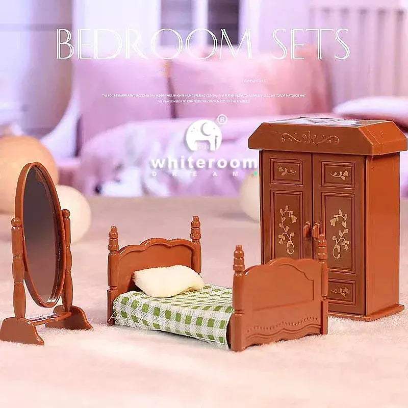 One Twelfth Scale Dollhouse Furniture Set Realistic Living Room - ToylandEU
