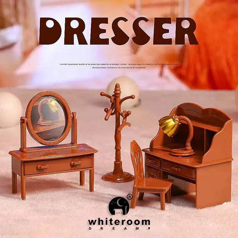One Twelfth Scale Dollhouse Furniture Set Realistic Living Room - ToylandEU