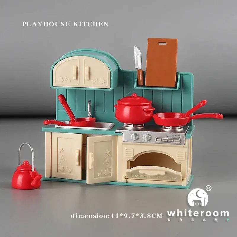 One Twelfth Scale Dollhouse Furniture Set Realistic Living Room - ToylandEU