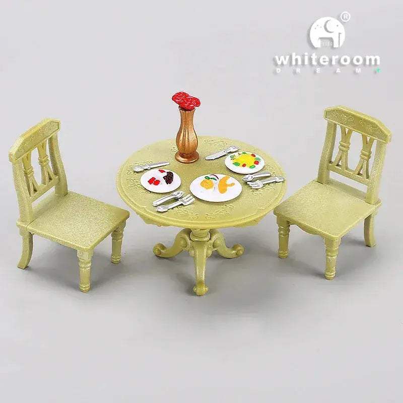 One Twelfth Scale Dollhouse Furniture Set Realistic Living Room - ToylandEU