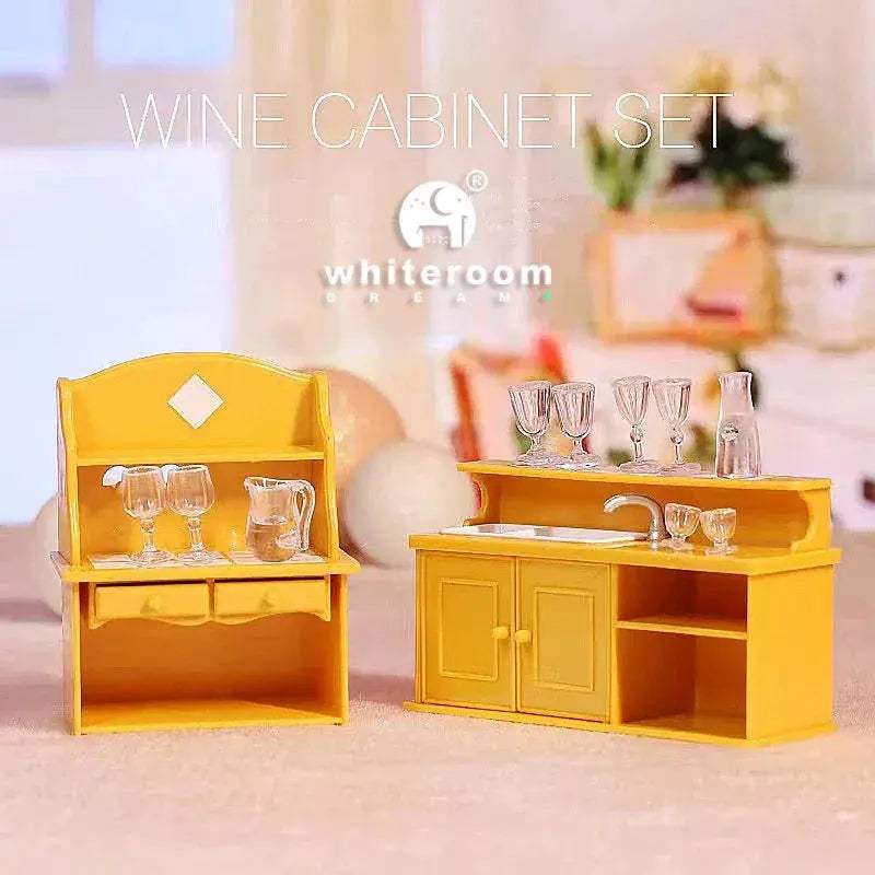 One Twelfth Scale Dollhouse Furniture Set Realistic Living Room - ToylandEU