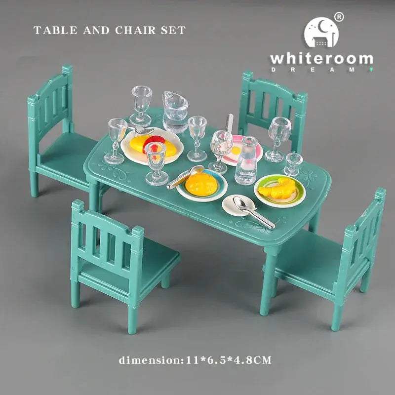 One Twelfth Scale Dollhouse Furniture Set Realistic Living Room - ToylandEU