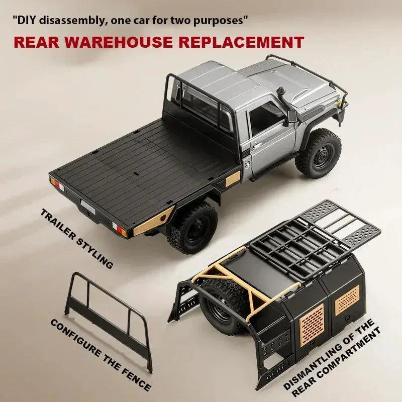  One Twelfth Scale RC Offroad Truck 4WD Durable Chassis -  ToylandEU™