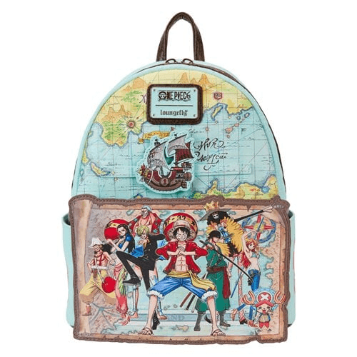 Backpack | One Piece Luffy Graphic | Mini Faux Leather Material Anime