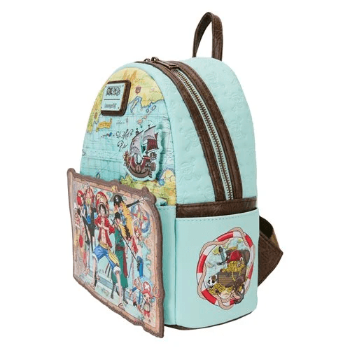 Backpack | One Piece Luffy Graphic | Mini Faux Leather Material Anime