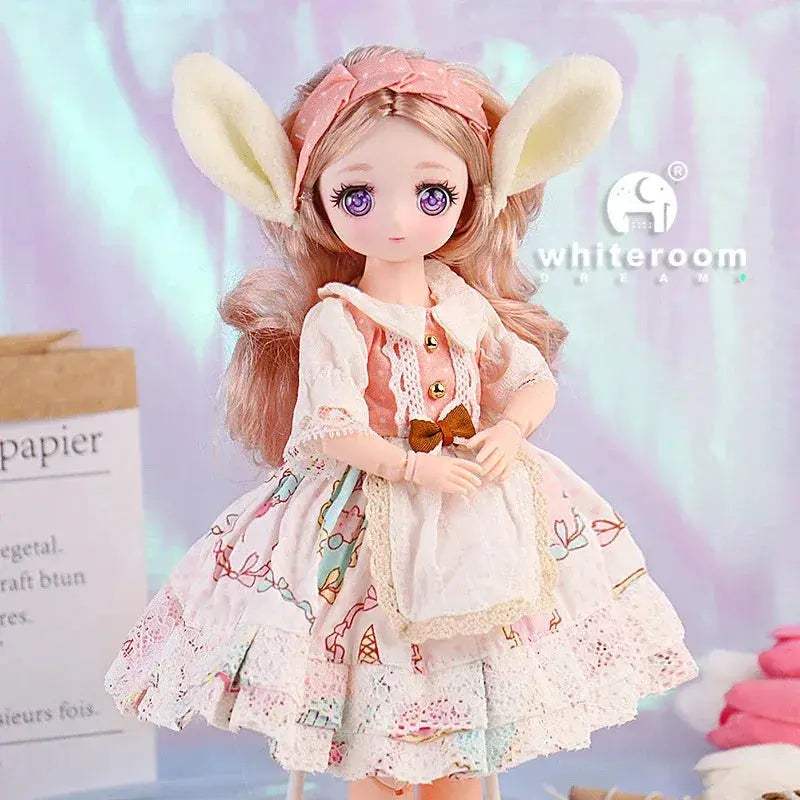 OneSix BJD Doll Wedding Dress Lolita Cosplay Figure 30cm - ToylandEU