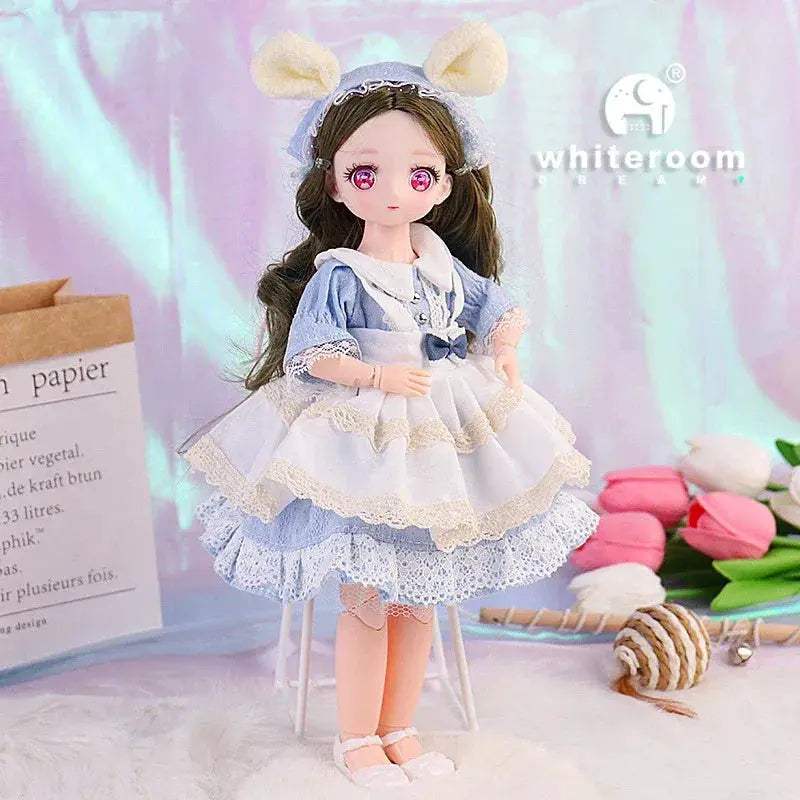 OneSix BJD Doll Wedding Dress Lolita Cosplay Figure 30cm - ToylandEU