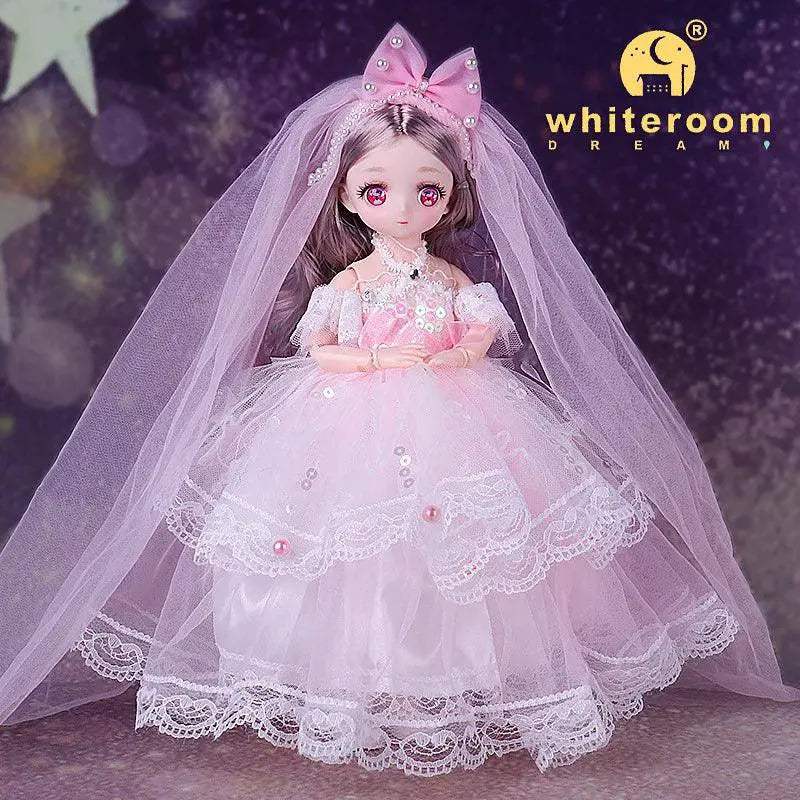 OneSix BJD Doll Wedding Dress Lolita Cosplay Figure 30cm - ToylandEU