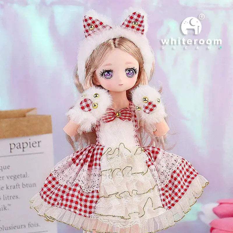 OneSix BJD Doll Wedding Dress Lolita Cosplay Figure 30cm - ToylandEU