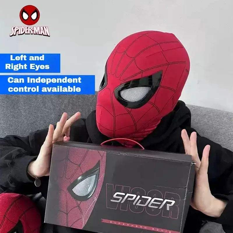 OneToOne Scale Spider Man Electronic Mask With Moving Glowing Eyes - ToylandEU