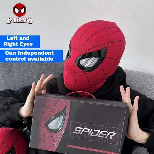 OneToOne Scale Spider Man Electronic Mask With Moving Glowing Eyes - ToylandEU