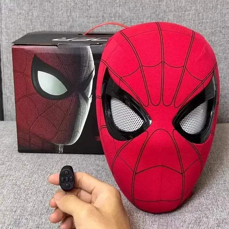 OneToOne Scale Spider Man Electronic Mask With Moving Glowing Eyes - ToylandEU
