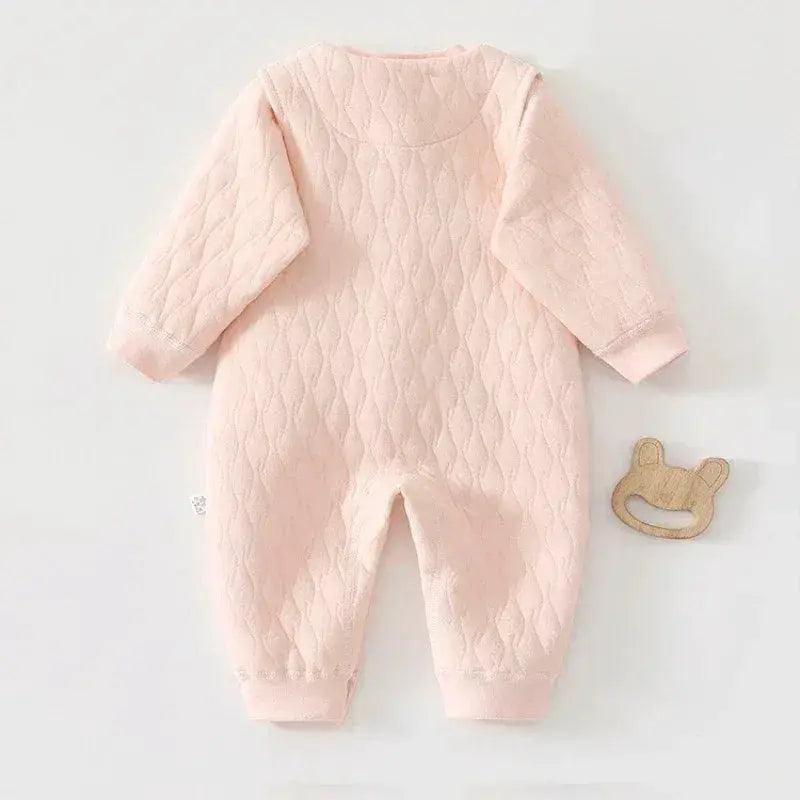  Unisex Baby Cotton Warm Winter Set Stylish Long-Sleeve Top & Overalls Boys & Girls Halloween Cute Animal Pattern Onesies -  ToylandEU™