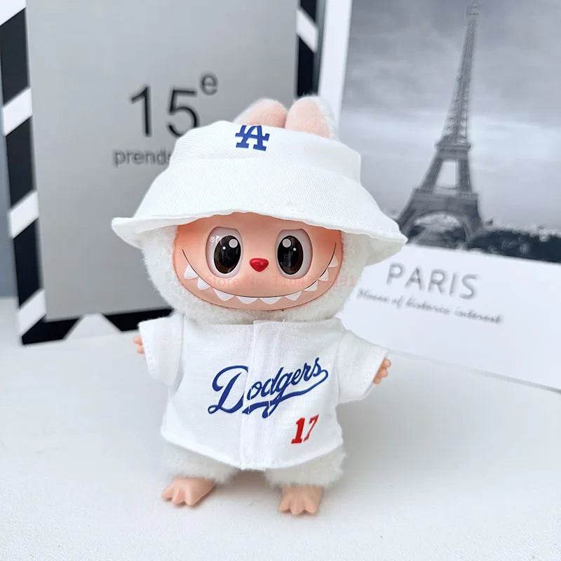 Only Clothes 17cm Labubu Clothes Plush Doll Outfit Set - ToylandEU