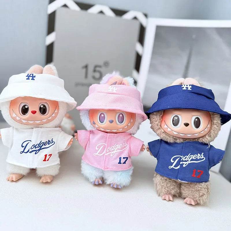 Only Clothes 17cm Labubu Clothes Plush Doll Outfit Set - ToylandEU