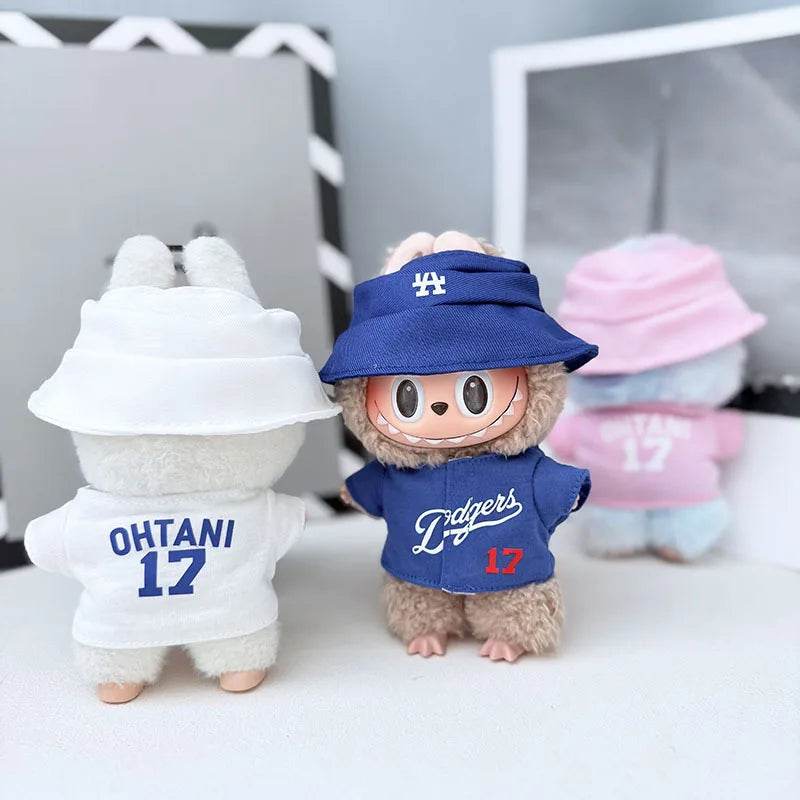 Only Clothes 17cm Labubu Clothes Plush Doll Outfit Set - ToylandEU