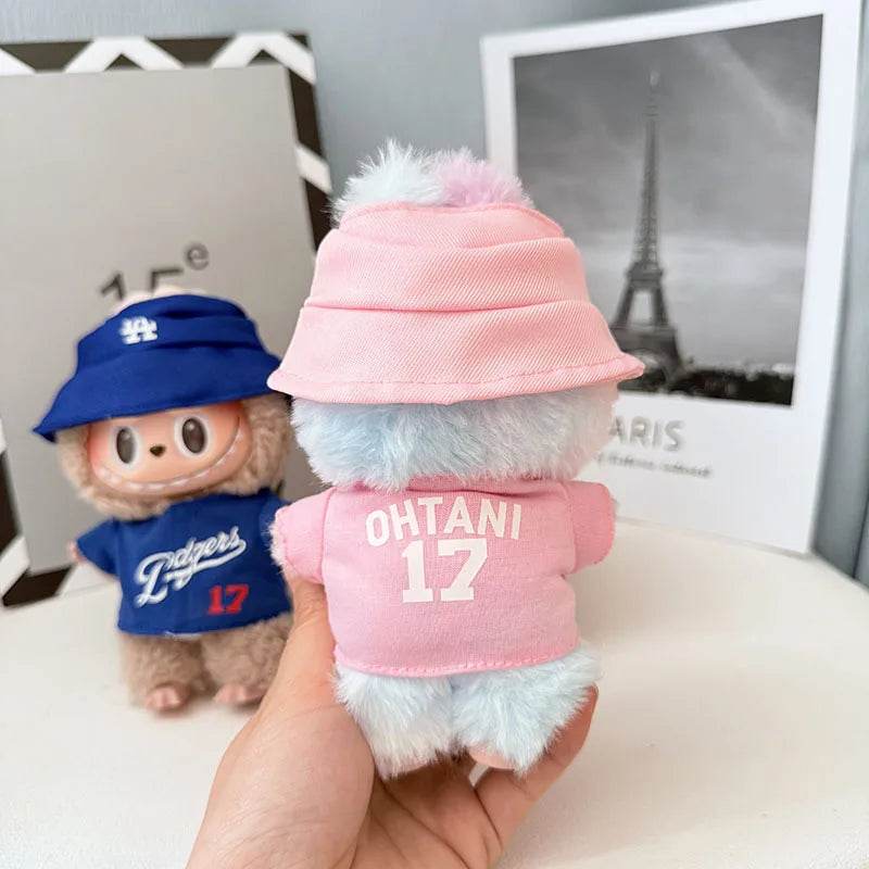 Only Clothes 17cm Labubu Clothes Plush Doll Outfit Set - ToylandEU