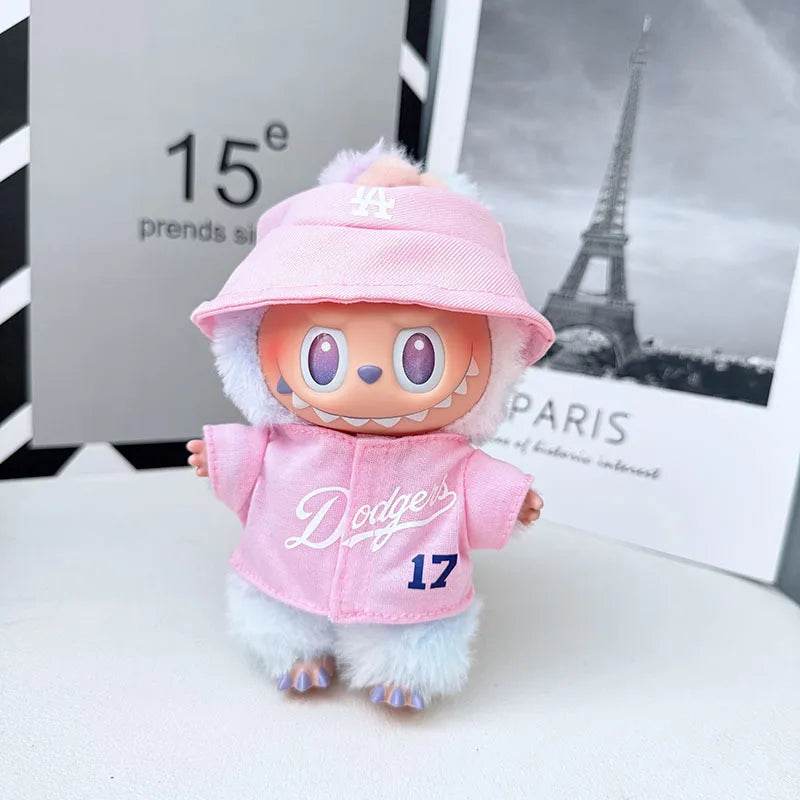 Only Clothes 17cm Labubu Clothes Plush Doll Outfit Set - ToylandEU