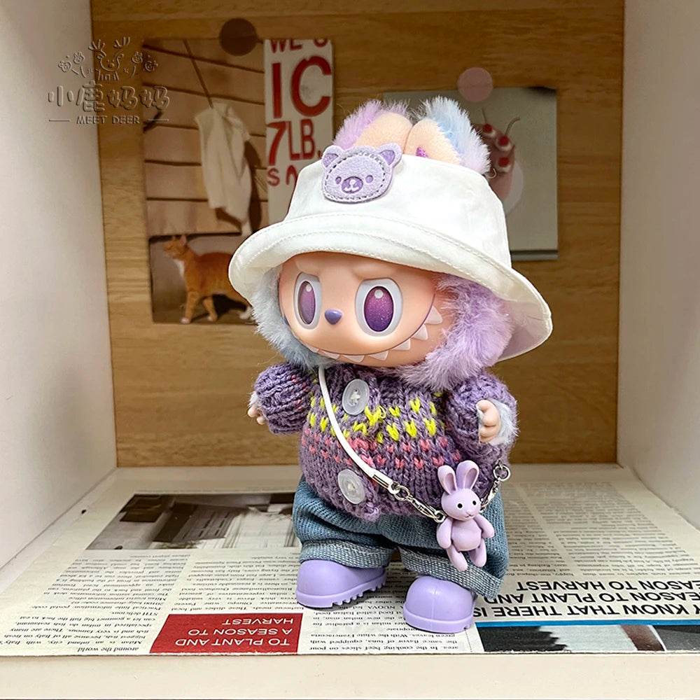 Only Clothes Labubu Clothes For 3.0 V3 Doll Outfit Accessories - ToylandEU