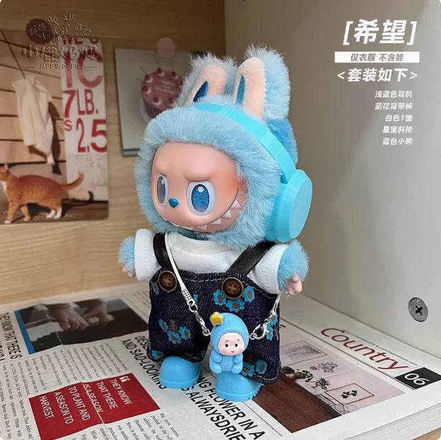 Only Clothes Labubu Clothes For 3.0 V3 Doll Outfit Accessories - ToylandEU