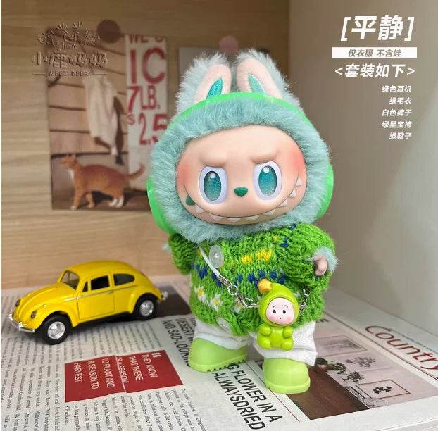 Only Clothes Labubu Clothes For 3.0 V3 Doll Outfit Accessories - ToylandEU